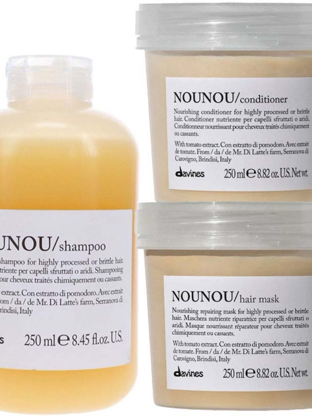 Davines NOUNOU Hair Care Set - Cream